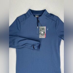 SPYDER 1/4 GRIDFLEECE PULLOVER SWEATSHIRT